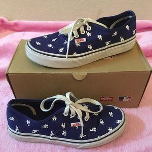 MLB Dodgers Vans